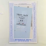 Microscale Decals 60-515 50' Airslide Hoppers Rio Grande, & Nw, Np. Fixed Price $13.80.
