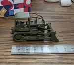 One 1/87 Scale International Harvester TD-15 Bulldozer , Olive Drab!. Fixed Price $25.00.