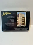 Sealed Nib Spectrum Cityscenes Ho Scale Savings & Loan Structure Kit #88008. Fixed Price $39.87.