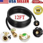12FT Propane Tank Extension Hose + Gauge Acme To QCC1 Applian. Fixed Price $24.99.