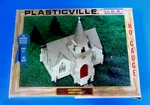 Vintage Plasticville U. S. Cathedral Model Kit - W/box. Fixed Price $14.99.