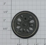 Lionel 18064-611 Scullen Flanged End Drive Wheel (12). Fixed Price $42.00.