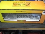 Rail King By Mth Trains 40-1102 Scale Silver Girder Bridge New Box. Fixed Price $55.00.