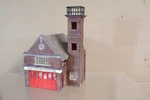 Hornby R8626 Skaledale Fire Engine Station For Model Railway Layout Op. Fixed Price $53.86.