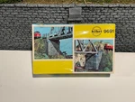 Kibri B-9691 Ho Scale Stone Bridge Piers, Pillars Supports Model Trains Kit. Fixed Price $12.99.