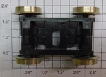Rivarossi 200X-100 4-WHEEL Front Truck. Fixed Price $12.00.