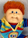 Hm Toothy Cabbage Patch Kid Red Hair Boy Designer Line 1989 90S Coleco Box. Fixed Price $150.00.
