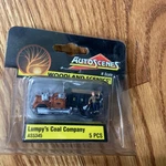 Woodland Scenics AS5345 Lumpy's Coal Company Train Figure / Vehicle Autoscenes. Fixed Price $24.00.