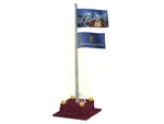 Lionel 6-85271 Plug-expand Play The Polar Express 7" Flagpole Nib. Fixed Price $46.99.