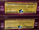 Mth Premier 20-94582 Pennsylvania 40 Steel Sided Reefer Car O-scale (2-PACK). Fixed Price $147.50.