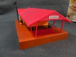 Bachmann 46-1216 Lighted Freight Station,,,factory Assembled. Fixed Price $6.62.