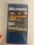 T-ho Walthers #933-4070 Truck And Railroad Docks. Fixed Price $15.00.