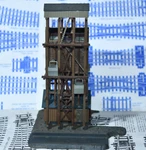 Walthers 931-910 Ho/oo Coaling Tower Ready Made Plastic Kit. 16X15X22CM High.. Fixed Price $51.43.