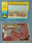 Ahm Train Trackside 5801 Three Houses Under Construction W/ John - 2 Kits. Fixed Price $19.99.