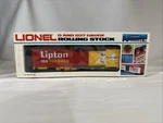 Lionel 6-9885 Lipton Tea Reefer 100 Bags Nib. Fixed Price $43.00.