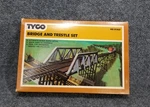 Tyco Ho Gauge Bridge Trestle Set W/box Open Complete. Fixed Price $11.95.