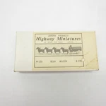 Jordan Eight Horse Beer Wagon Model Kit W-105 Highway Miniatures Open Box. Fixed Price $19.98.