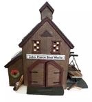 Dept Heritage Village New England Pierce Boat Works 56573 Retired. Fixed Price $29.74.