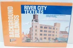 Walthers 933-3178 Ho River City Textiles Background Building Kit. Fixed Price $45.53.