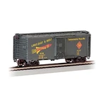 Bachmann 16016 Ho 40' Box Toledo, Peoria & Western #606. Fixed Price $34.91.