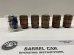 Vintage Lionel Car Barrels Figure Gauge Train Load Plastic Brown. Fixed Price $22.95.