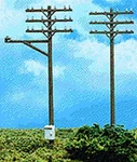 Atlas Telephone Poles PKG(12) 775. Fixed Price $10.98.