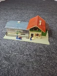 Faller H0 110092 German Train Station Bahnhof Zindelstein Fully Assembled. Fixed Price $29.99.
