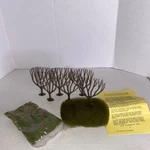 Ahm See-niks Kit For 6 Mimosa Trees Ho & Scale Model New #3710D. Fixed Price $11.99.