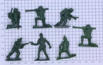 Acme 20-1106 Army Man Figure Assortment (set Of 7). Fixed Price $8.00.
