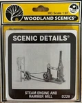Woodland Scenics D229 Ho Details Steam Engine Hammer Mill Kit. Fixed Price $14.99.