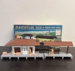 Vintage 1958 Plasticville Ho Scale Suburban Station Kit #2605-100 Made Usa. Fixed Price $19.99.