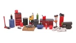 Usa Made Ho Scale Garage Detail 25-PIECE Kit 871949. Fixed Price $29.79.