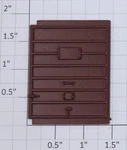 Lionel 6468-7 Brown Right Hand Boxcar Door (12). Fixed Price $25.20.
