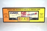 Mth Railking 30-74095 Clark Candy Bar 40' Single Door Boxcar LN/C8 #. Fixed Price $78.88.