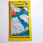 Nib Vtg 70S Marx Sindy Smarty Pants #44200 Doll Outfit White Eyelet Yellow Lace. Fixed Price $69.95.