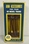 Ahm Accessories 5610 125 Scale Telephone Poles (pack Of 12) All Original Pkg. Fixed Price $15.95.
