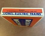 Lionel No 6-5133 Gauge Left Hand Remote Control Switch 1980 Box Only. Fixed Price $14.99.