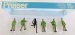 Preiser (ho 1:87) Policemen & Dog #14008. Fixed Price $10.10.