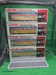 Lionel & 027 9581 9582 9583 9585 Chessie Steam Special 4 Car Passenger Set. Fixed Price $179.99.