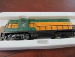 Ahm Ho Gauge Chicago & Northwestern RS-3 Dual Motor Diesel = Nib. Fixed Price $80.00.