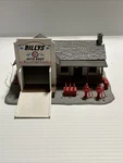 Model Power 414 Ho Billy's Auto Body Building Pre-built. Fixed Price $14.99.