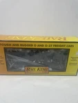 Mth Railking 30-76067 & Auto Carrier W/ (4) Md State Police Cars O-scale Nib. Fixed Price $107.99.