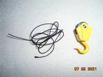 Lionel 6560-13 Hook Safety Yellow + 2' String 282 2460 6460 6550 Cranes. Fixed Price $7.99.
