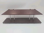 Scale K-line Station Platform Illumin. Lighted Vintage No Box Read, ARA-327-31. Fixed Price $14.99.