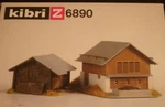 Kibri B-6890 Z Scale Barn New/old Stock West Germany Building Kit. Fixed Price $39.09.