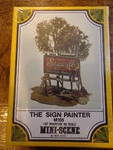 Woodland Scenics Ho #105 - The Sign Painter (kit). Fixed Price $27.99.