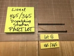 Lionel Train 465 365 Dispatching Station 2 Original Center Rods Only Part Lot. Fixed Price $12.95.