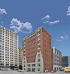 Walthers Cornerstone 933-3770 Ho City Apartment Background Kit. Fixed Price $51.99.