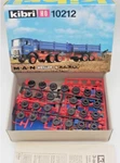 Kibri 10212 Ho Scale 3-ACHS Kipper Mit Tandemhanger (3 Axle Lorry With Trailer). Fixed Price $16.99.