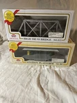 Model Power #583 & #112 H.o. Scale Station Platform And High Truss Bridge. Fixed Price $24.99.